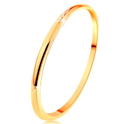 14K vékony arany karikagyűrű