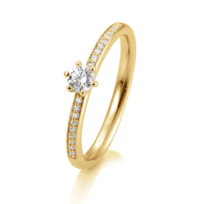 SOFIA DIAMONDS 14k sárga arany gyűrű 0