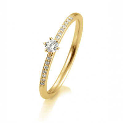 SOFIA DIAMONDS Gyűrű 14 k sárga arany 0