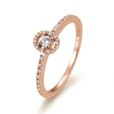 SOFIA DIAMONDS 14k rózsaarany gyűrű 0
