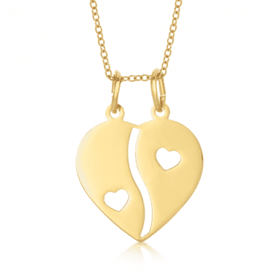 SOFIA arany medál kettétörhető szív  medál SJ211664.400
