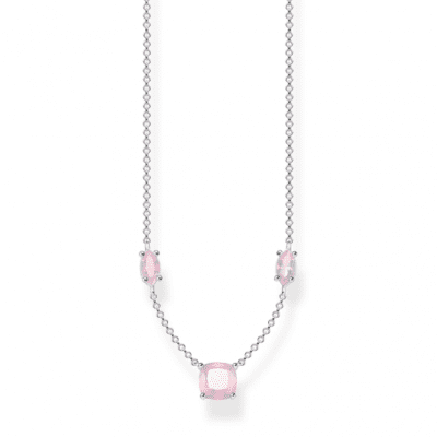 THOMAS SABO nyaklánc Shimmering pink opal colour effect  nyaklánc KE1952-699-7-L45v