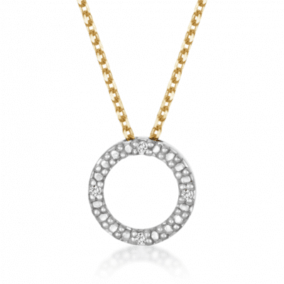 SOFIA DIAMONDS arany kör nyaklánc gyémántokkal  nyaklánc GEMCS27437-30