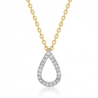 SOFIA DIAMONDS arany nyaklánc gyémántokkal  nyaklánc GEMCS29700-25