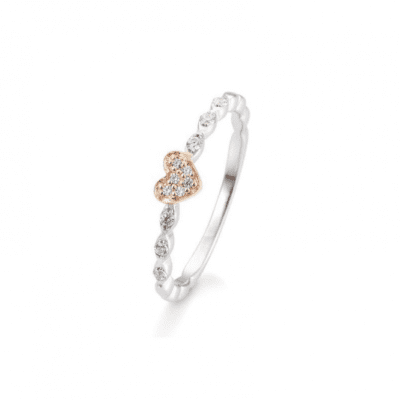 SOFIA DIAMONDS aranygyűrű gyémántokkal  gyűrű BE41/05710-Y+R