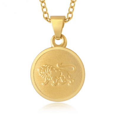 SOFIA arany medál Oroszlán csillagjegy  medál PAC305-007/LOW