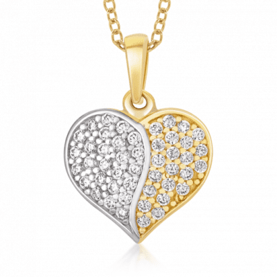 SOFIA arany szív medál  medál PAC309-045