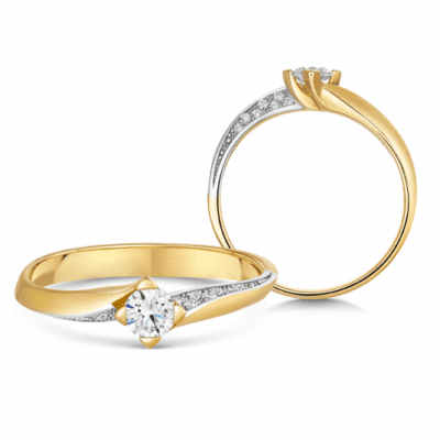 SOFIA arany eljegyzési gyűrű  gyűrű ZODLR210110XL1