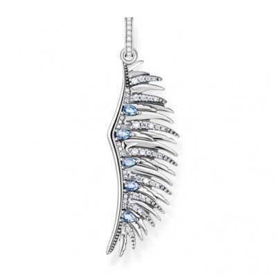 THOMAS SABO medál Phoenix wing with blue stones silver  medál PE938-644-1