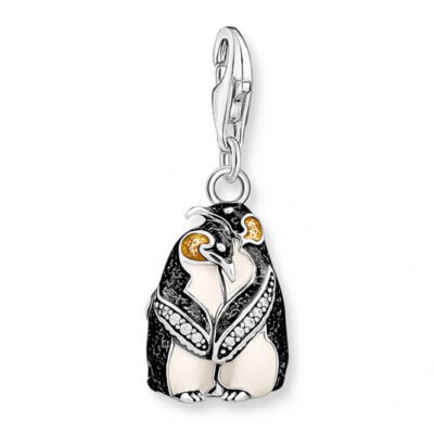 THOMAS SABO charm medál Penguins  medál 1909-691-7