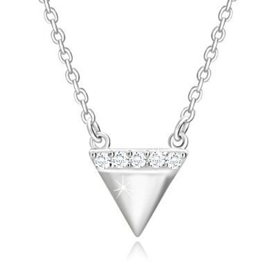 925 ezüst nyaklánc - fordított háromszög