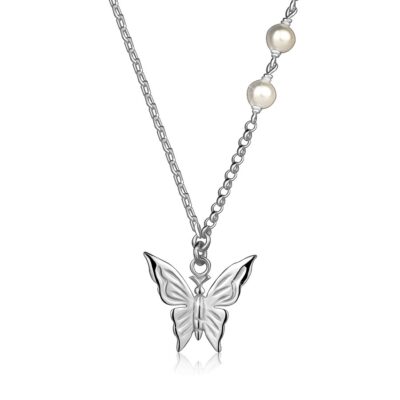 925 ezüst nyaklánc - pillangó