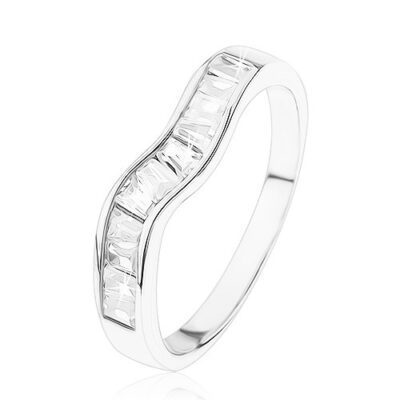 Csillogó 925 ezüst gyűrű