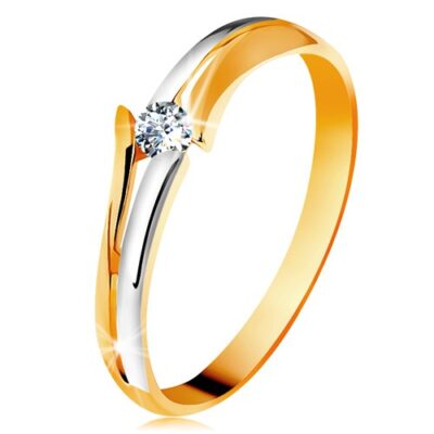 Gyémánt 585 arany gyűrű