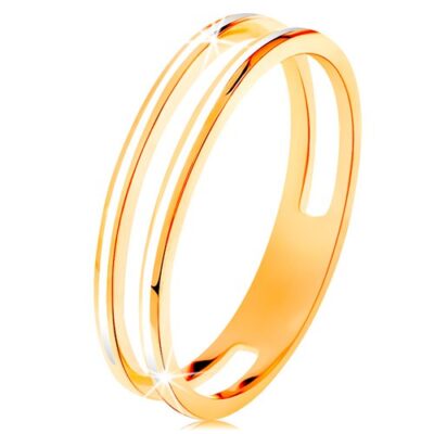 Gyűrű 585 sárga aranyból