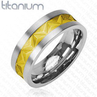 Titánium karikagyűrű - ezüst