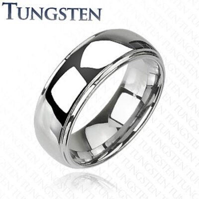 Tungsten gyűrű - fényes