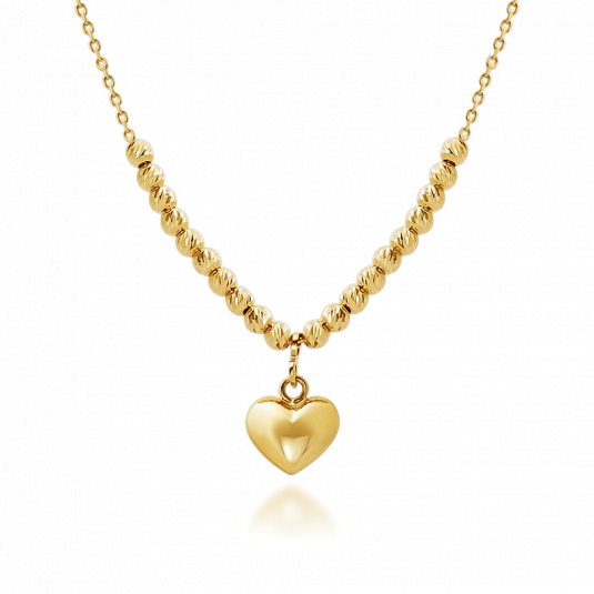 SOFIA arany nyaklánc szívvel  nyaklánc LVLLV46-6