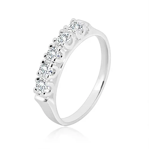925 ezüst gyűrű - fényes keskeny gyűrű