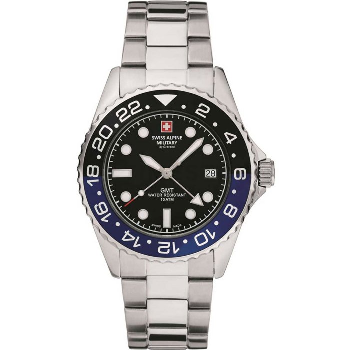 Swiss Alpine Military Master Diver GMT 7052.1132 ékszer webáruházak és női férfi óra webáruházak