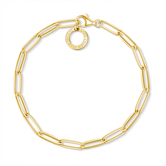 THOMAS SABO charm karkötő Classic gold karkötő X0253-413-39 - Elegáns ékszer webáruház Budapest