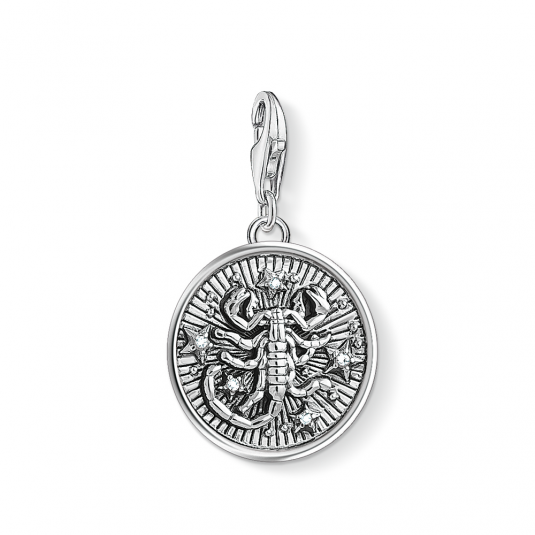 THOMAS SABO charm medál Skorpió medál 1647-643-21 - Elegáns ékszer webáruház Budapest