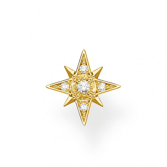 THOMAS SABO fél pár fülbevaló Star gold fülbevaló H2144-414-14 - Elegáns ékszer webáruház Budapest