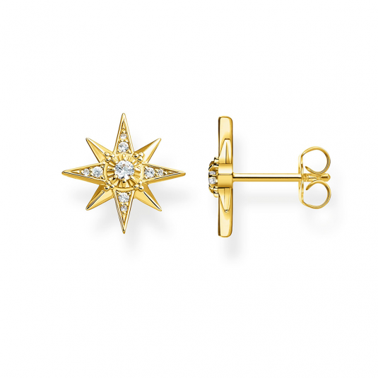 THOMAS SABO fülbevaló Star gold fülbevaló H2081-414-14 - Elegáns ékszer webáruház Budapest