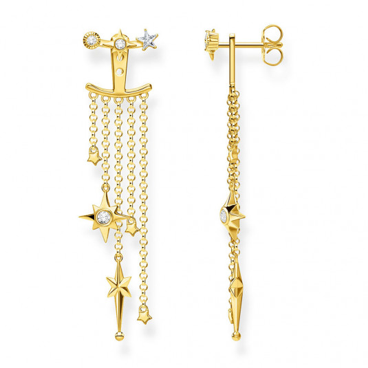 THOMAS SABO fülbevaló Stars gold fülbevaló H2120-414-14 - Elegáns ékszer webáruház Budapest