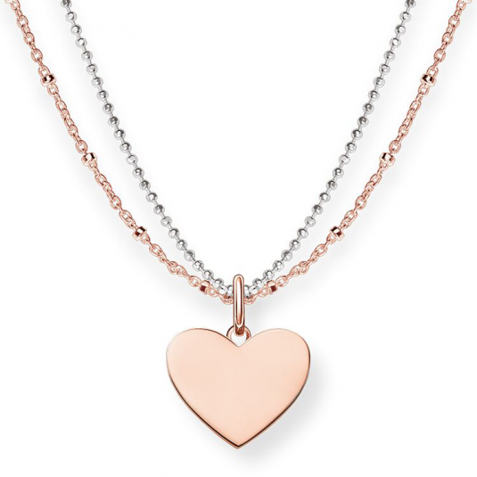 THOMAS SABO nyaklánc Heart nyaklánc LBKE0004-415-12-L45v - Elegáns ékszer webáruház Budapest