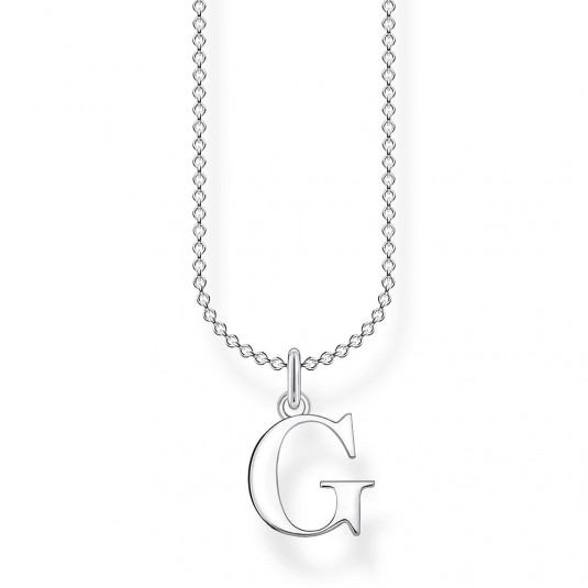 THOMAS SABO nyaklánc Letter G nyaklánc KE2016-001-21-L45v - Elegáns ékszer webáruház Budapest