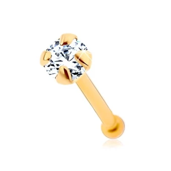 Ékszer webáruház elegáns ékszerek  - 585 arany orr piercing