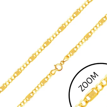 Ékszer webáruház elegáns ékszerek  - Nyaklánc 14 K sárga aranyból