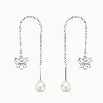 BROSWAY Chakra Lotus fülbevaló fülbevaló BWBHKE188 - Elegáns ékszer webáruház Budapest