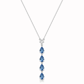 BROSWAY Fancy Freedom Blue nyaklánc nyaklánc BWFFB110 - Elegáns ékszer webáruház Budapest