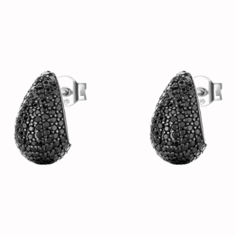 BROSWAY  Fancy Mystery black fülbevaló fülbevaló BWFMB122 - Elegáns ékszer webáruház Budapest