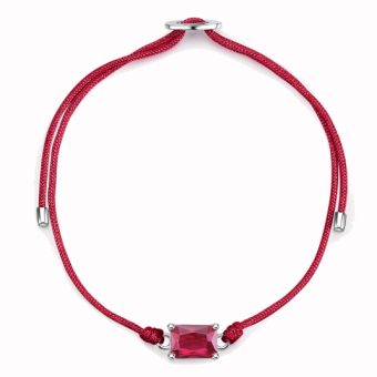 BROSWAY Fancy Passion Ruby zsinóros karkötő karkötő BWFPR110 - Elegáns ékszer webáruház Budapest