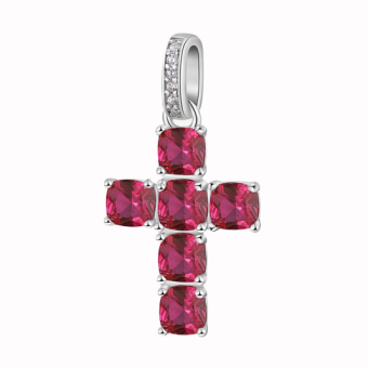 BROSWAY Fancy Passion ruby medál medál BWFPR116 - Elegáns ékszer webáruház Budapest