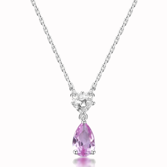 BROSWAY Fancy Vibrant Pink nyaklánc nyaklánc BWFVP111 - Elegáns ékszer webáruház Budapest