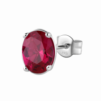 BROSWAY fél pár fülbevaló Fancy Passion ruby fülbevaló BWFPR06 - Elegáns ékszer webáruház Budapest