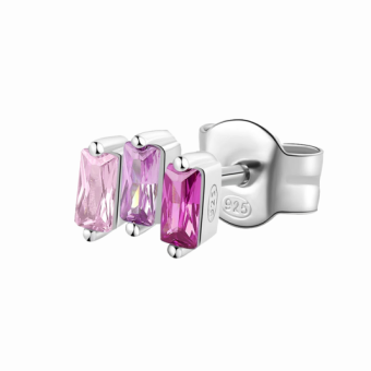 BROSWAY fél pár fülbevaló Fancy Vibrant pink fülbevaló BWFVP06 - Elegáns ékszer webáruház Budapest