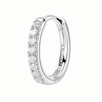 BROSWAY fél pár fülbevaló Infinite White fülbevaló BWFIW88 - Elegáns ékszer webáruház Budapest