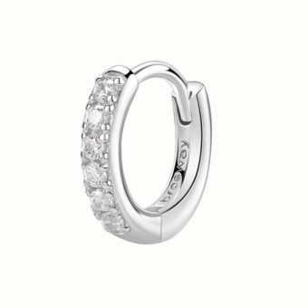 BROSWAY fél pár fülbevaló Infinite White fülbevaló BWFIW89 - Elegáns ékszer webáruház Budapest