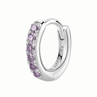 BROSWAY fél pár fülbevaló Magic Purple fülbevaló BWFMP85 - Elegáns ékszer webáruház Budapest