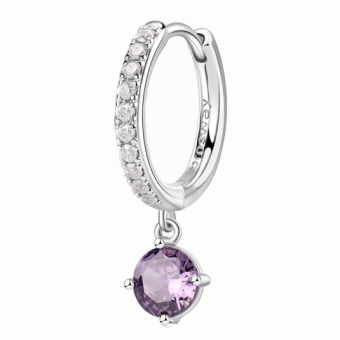 BROSWAY fél pár fülbevaló Magic Purple fülbevaló BWFMP87 - Elegáns ékszer webáruház Budapest