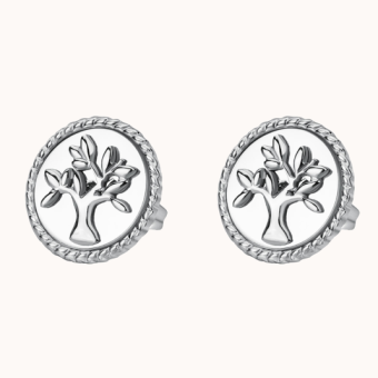 BROSWAY fülbevaló Chakra Mystic Tree of Life fülbevaló BWBHKE144 - Elegáns ékszer webáruház Budapest