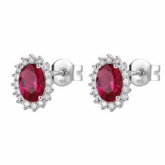 BROSWAY fülbevaló  Fancy Passion ruby fülbevaló BWFPR15 - Elegáns ékszer webáruház Budapest
