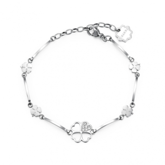 BROSWAY karkötő Chakra Four-Leaf Clover karkötő BWBHKB011 - Elegáns ékszer webáruház Budapest