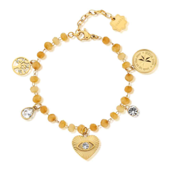 BROSWAY karkötő Chakra Heart karkötő BWBHKB132EN - Elegáns ékszer webáruház Budapest