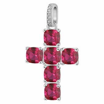 BROSWAY medál Fancy Passion ruby medál BWFPR12 - Elegáns ékszer webáruház Budapest